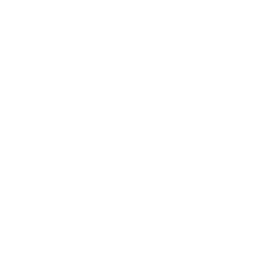 White outline icon of face profile with hexagons on cheek.